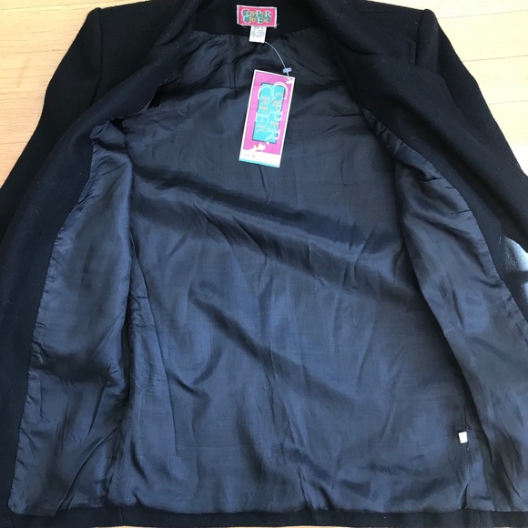 Black wool blazer NWT Copper Creek - Picture 5 of 5